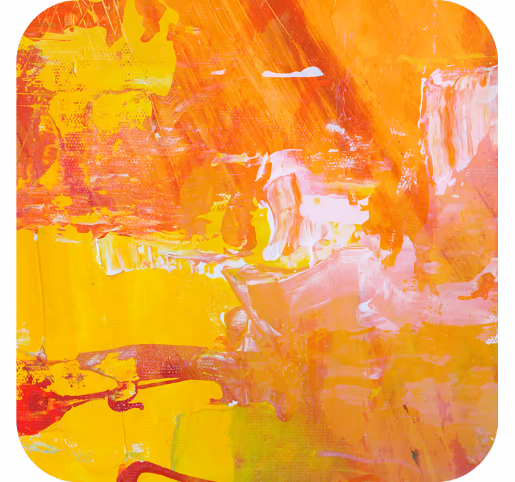 Dessous de verre bière Éclat abstrait vibrant - TenStickers