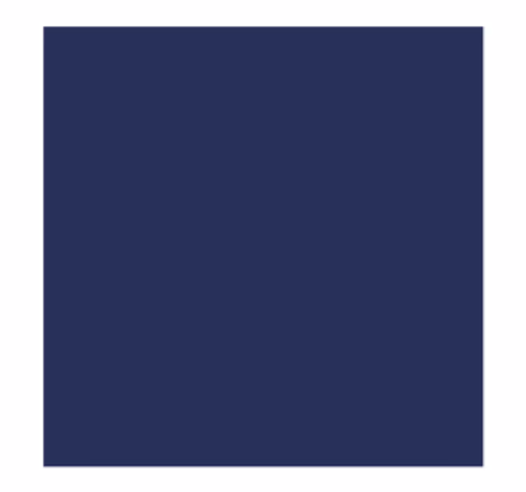 Dessous de verre moderne fond bleu profond - TenStickers