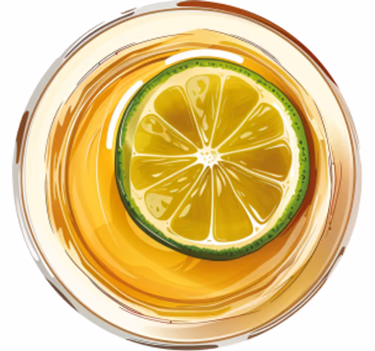 Dessous de verre motif de tequila - TenStickers