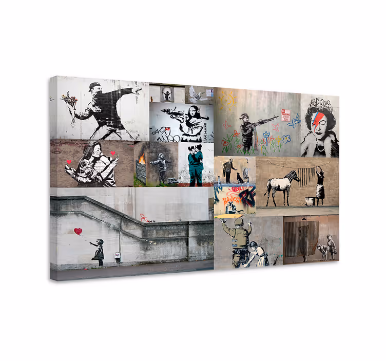Tableau art arts multiples - TenStickers