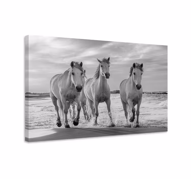 Tableau chevaux galopants - TenStickers
