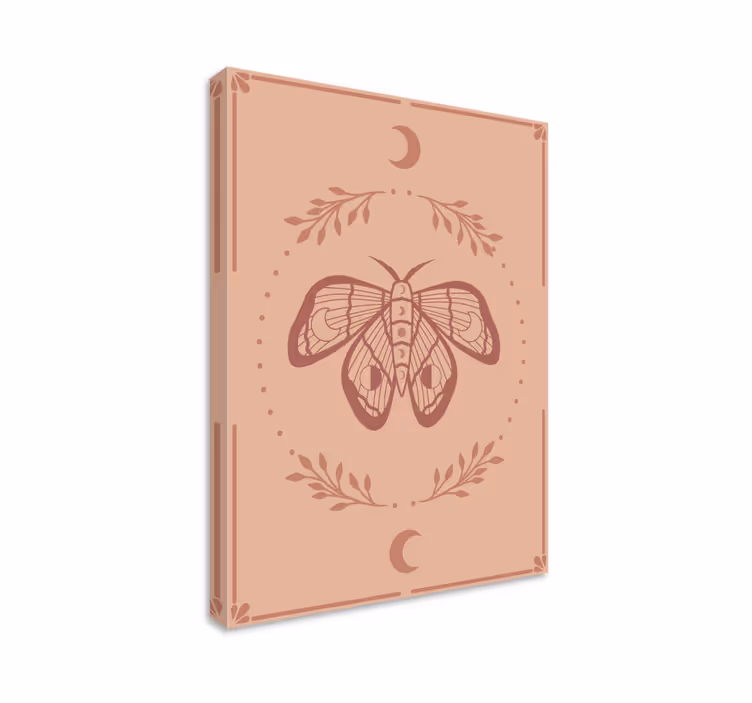 Tableau papillons style boho - TenStickers