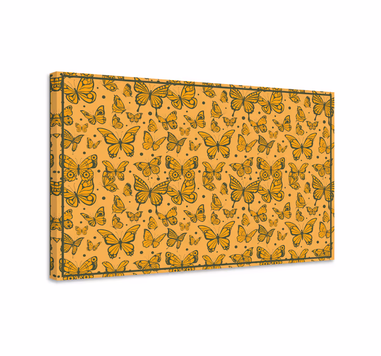 Tableau papillons motif papillons tendance - TenStickers