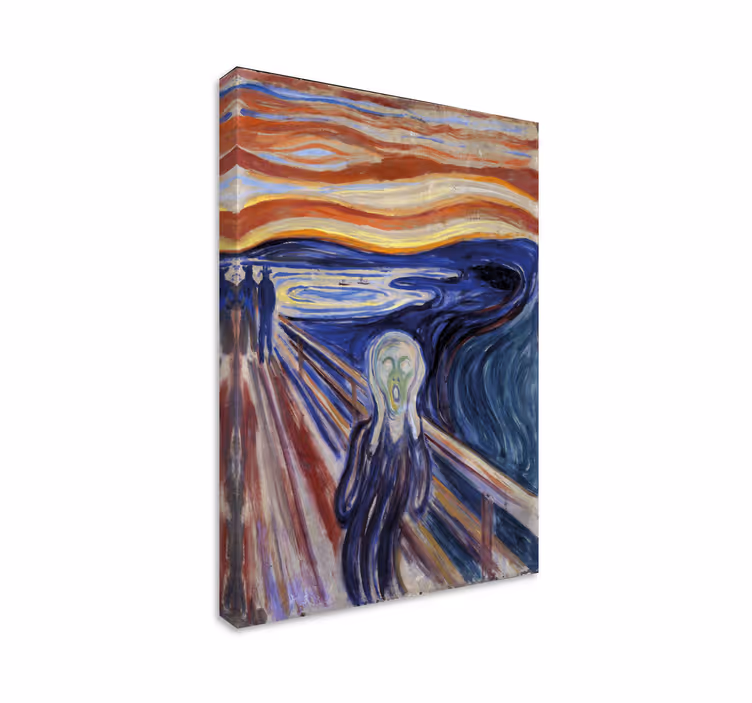 Tableau art expressionnisme émotionnel - TenStickers
