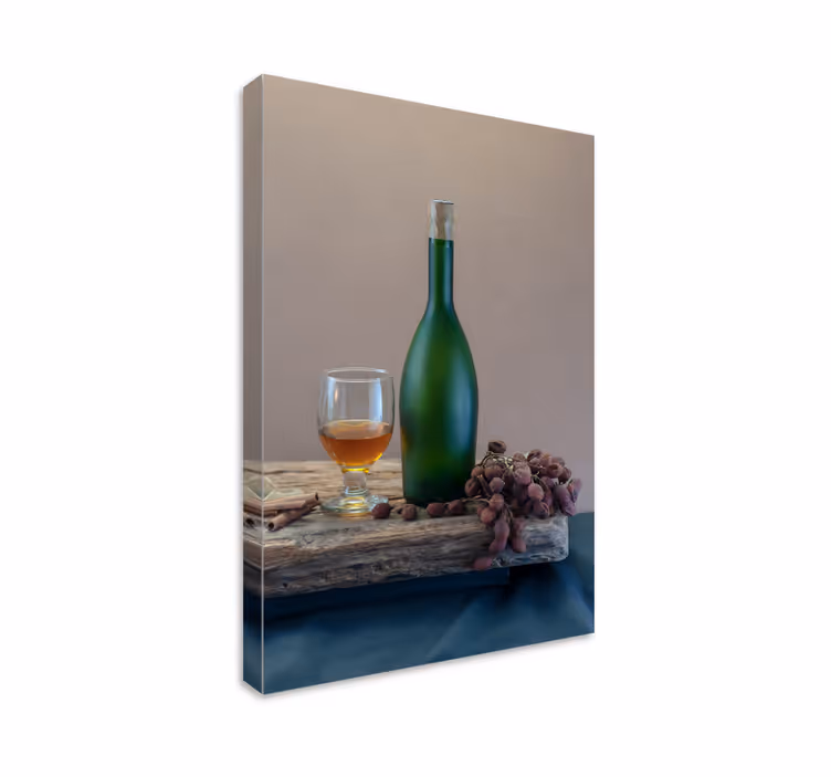 Tableau bar mise en place élégante des boissons - TenStickers