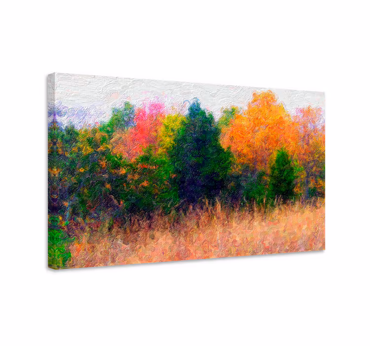 Tableau paysages scénario automnal Éclatant - TenStickers