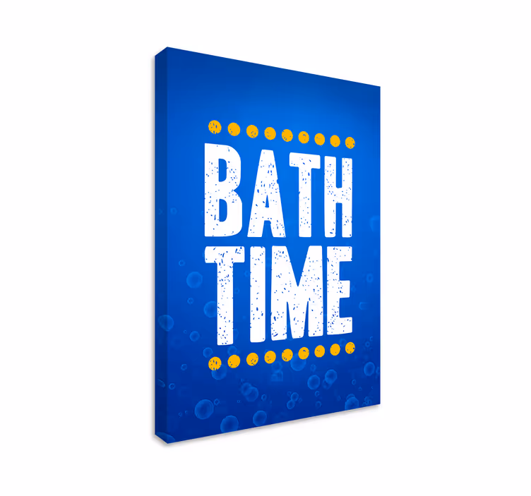 Tableau citation plaisir au bain - TenStickers