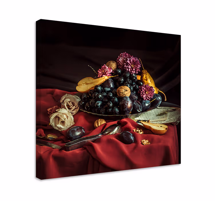Tableau fruits arrangement élégant - TenStickers