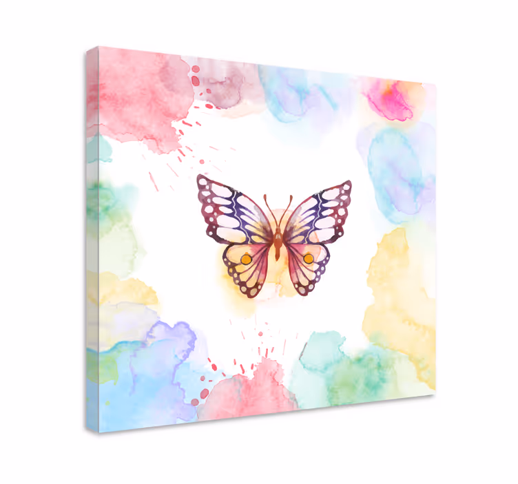 Tableau papillons vol de papillons artistiques - TenStickers