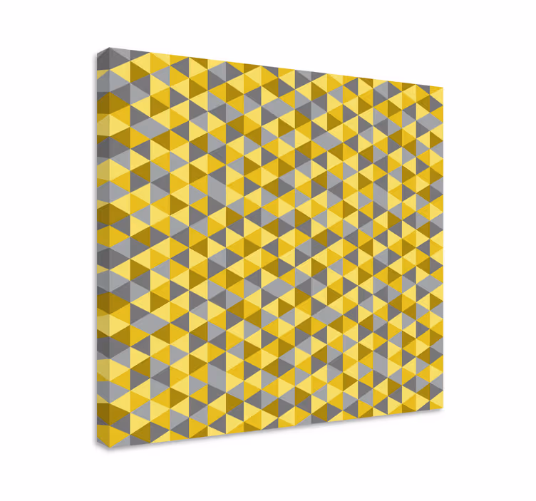 Tableau géométrique ensemble de triangles géométriques - TenStickers