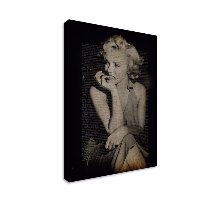 Tableau personnage icône classique d'hollywood - TenStickers