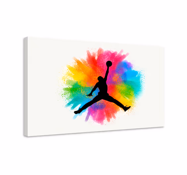 Tableau Michael jordan cool basket - TenStickers