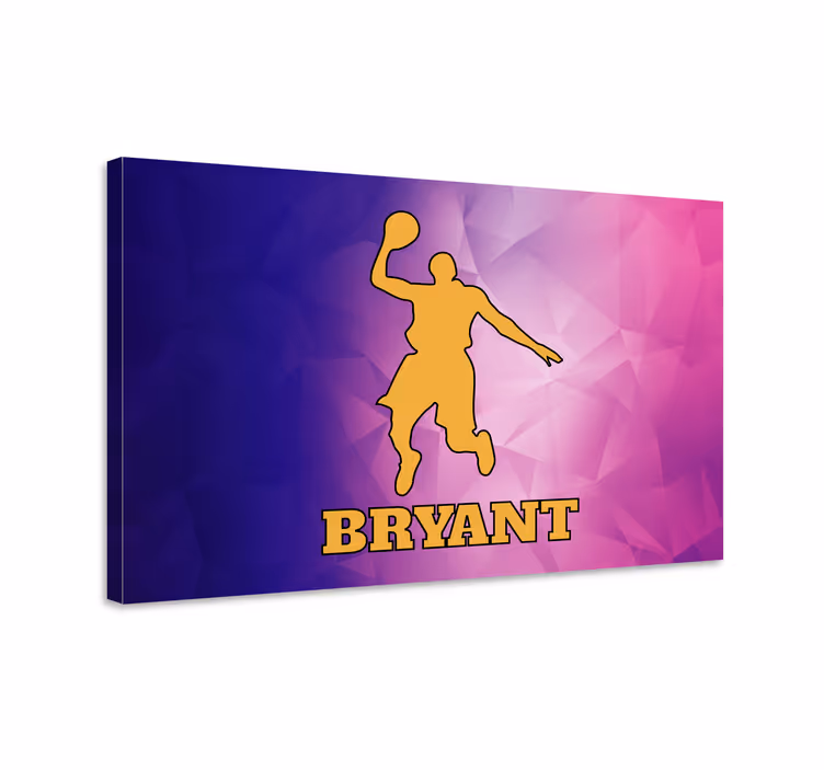 Tableau sports athlète de basketball dynamique - TenStickers