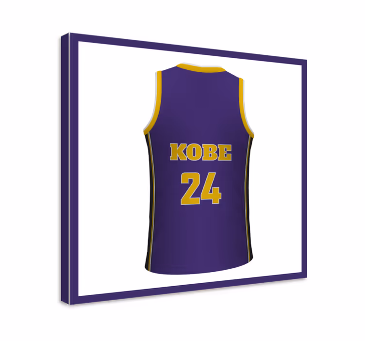 Tableau sports t-shirt de basket-ball personnalisé - TenStickers
