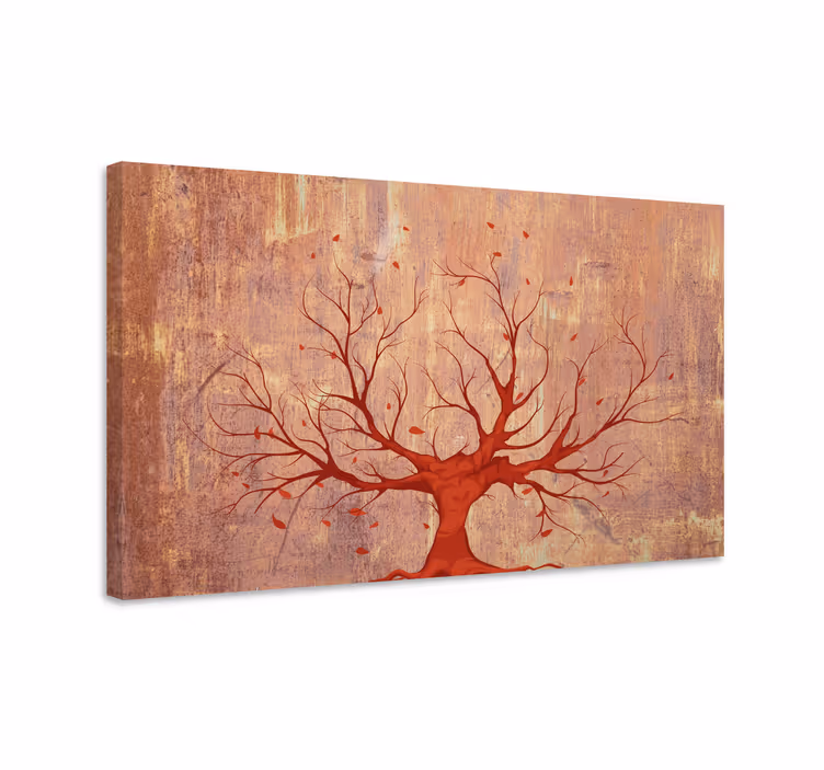 Tableau arbres arbre sans feuilles d'automne - TenStickers