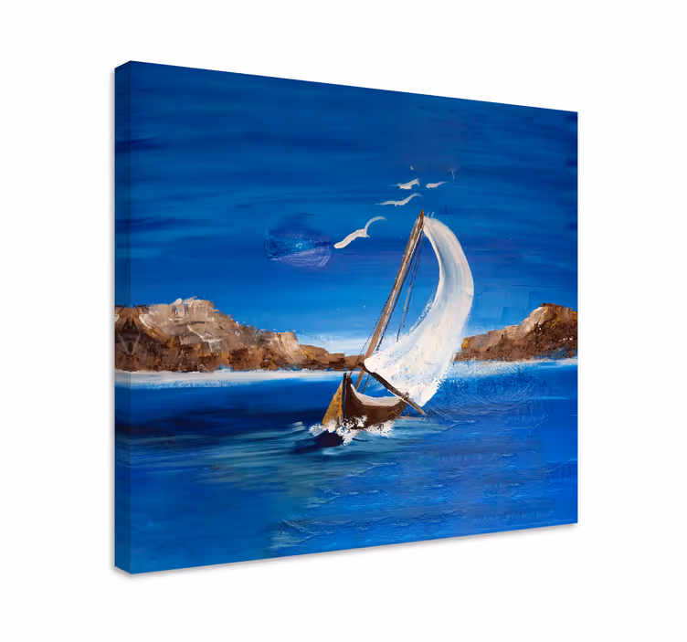 Tableau mer aventure en voilier - TenStickers