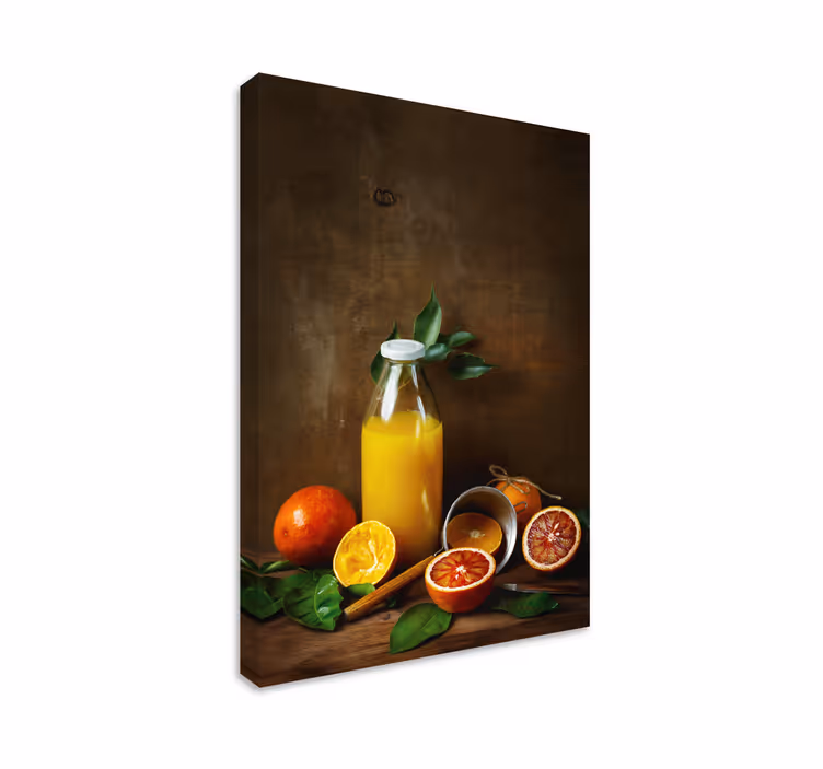 Tableau fruits méli-mélo d'agrumes - TenStickers