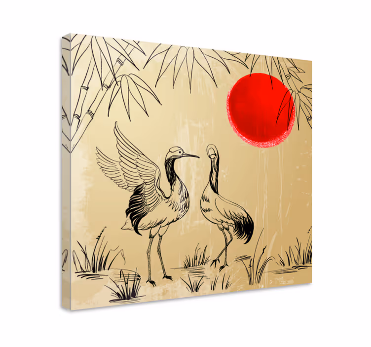 Tableau mandala crânes et soleil - TenStickers