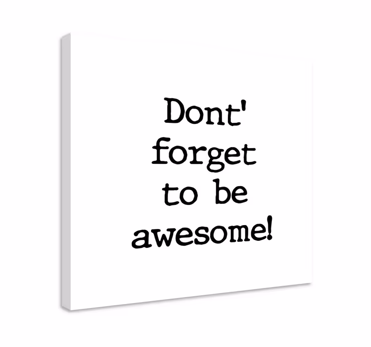 Tableau citation phrase motivante - TenStickers