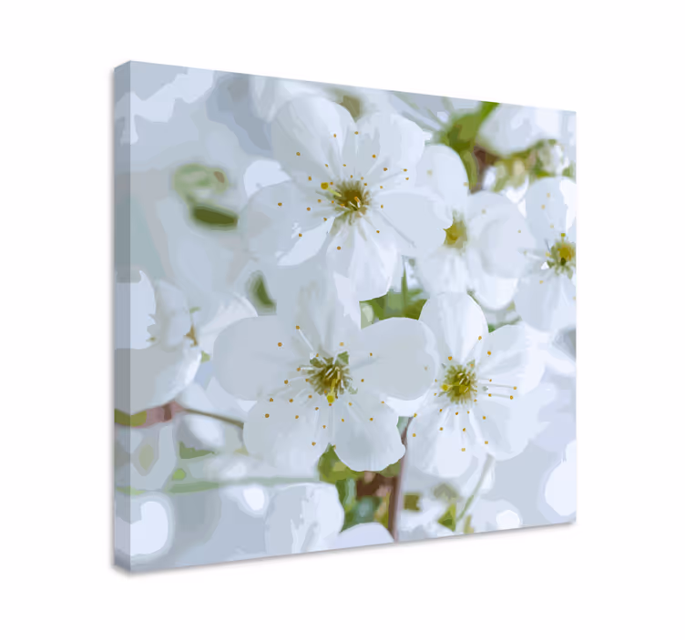Tableau fleurs et plantes fleur de cerisier en fleurs - TenStickers