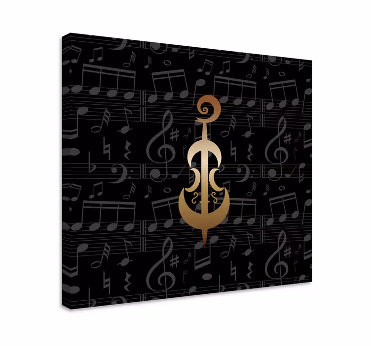 Tableau musique symbole de musique élégant - TenStickers
