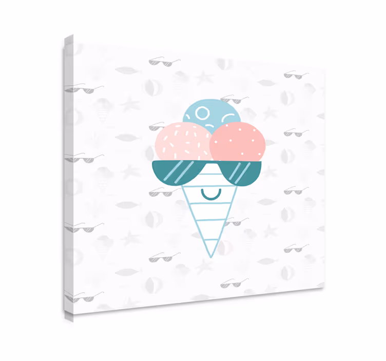Tableau sports délice de glace - TenStickers