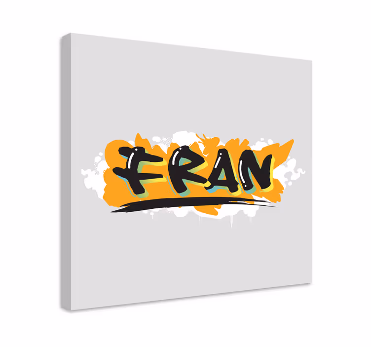 Tableau abc style de lettres audacieuses - TenStickers