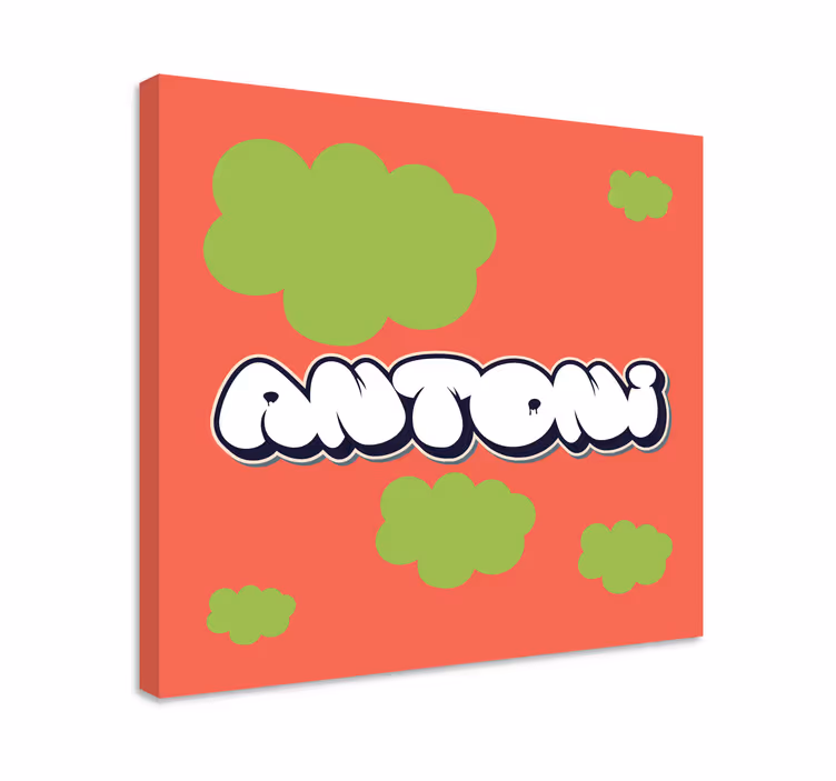 Tableau abc style d'écriture ludique - TenStickers
