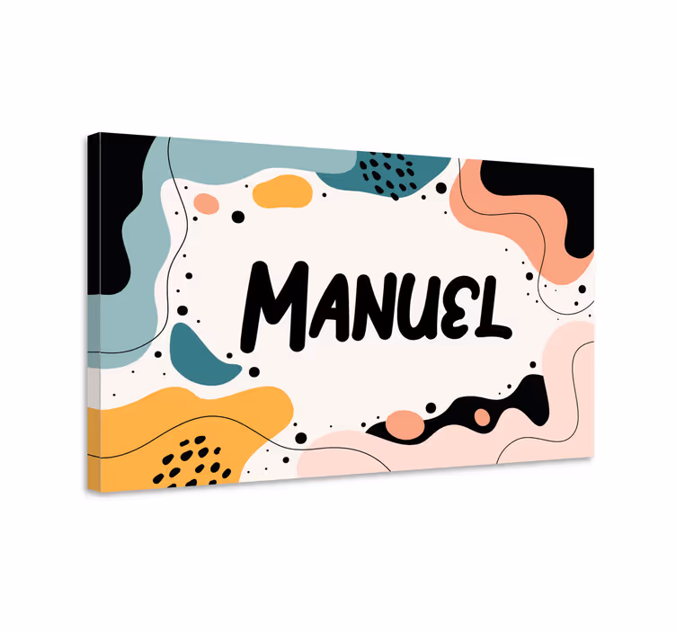 Tableau personnalisé design de nom amusant - TenStickers