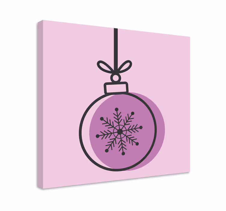 Tableau sports ornement flocon de neige - TenStickers