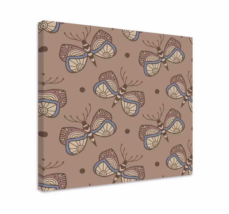 Tableau papillons motif complexe de papillons - TenStickers
