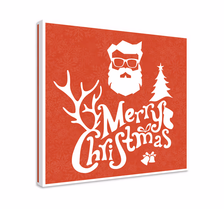 Tableau motivation joyeux noël - TenStickers