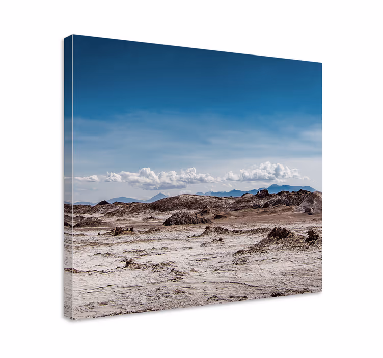 Tableau paysages vaste terrain rocheux - TenStickers