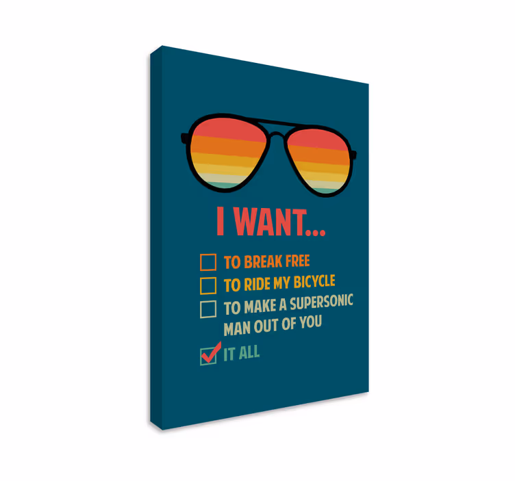 Tableau citation je veux de la motivation - TenStickers