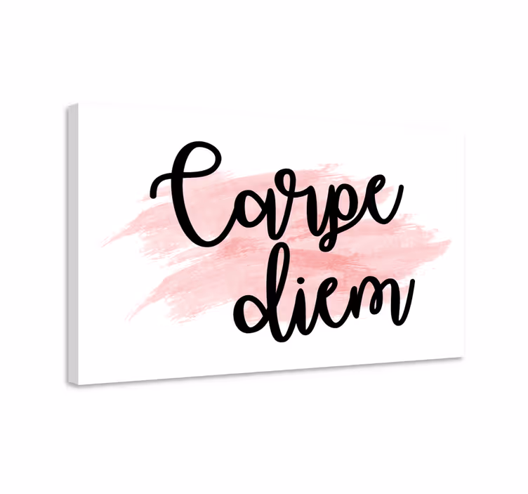 Tableau citation profitez de l'instant présent - TenStickers