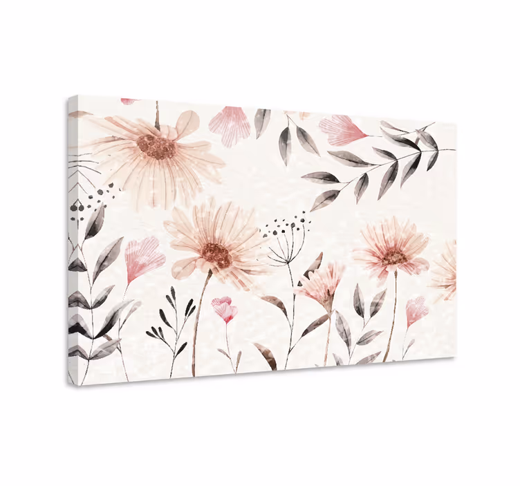 Tableau fleurs et plantes composition Élégante de fleurs - TenStickers
