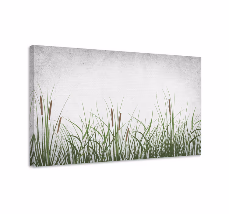 Tableau fleurs et plantes texture herbe naturelle - TenStickers