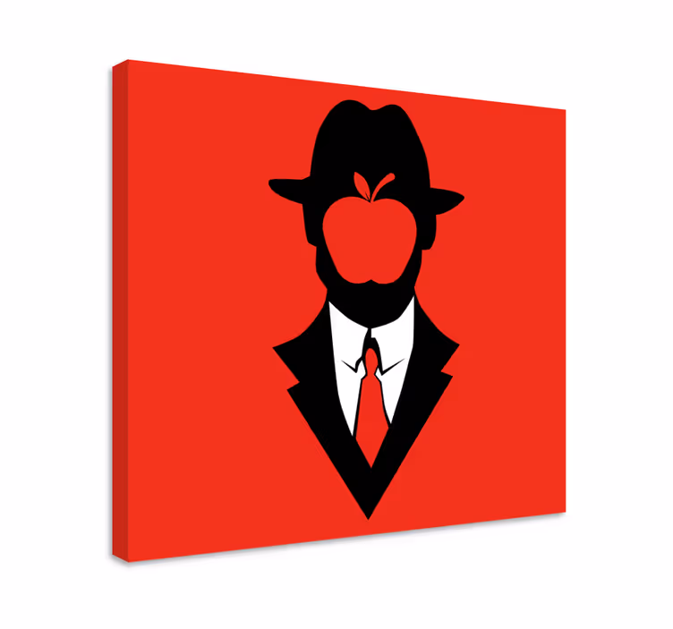 Tableau moderne homme pomme - TenStickers