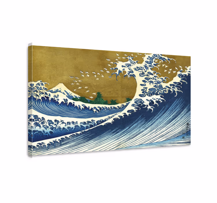 Tableau moderne Kaijo no Fuji - TenStickers