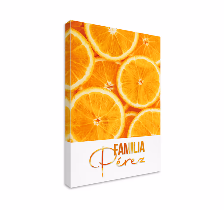 Tableau fruits oranges personnalisable - TenStickers