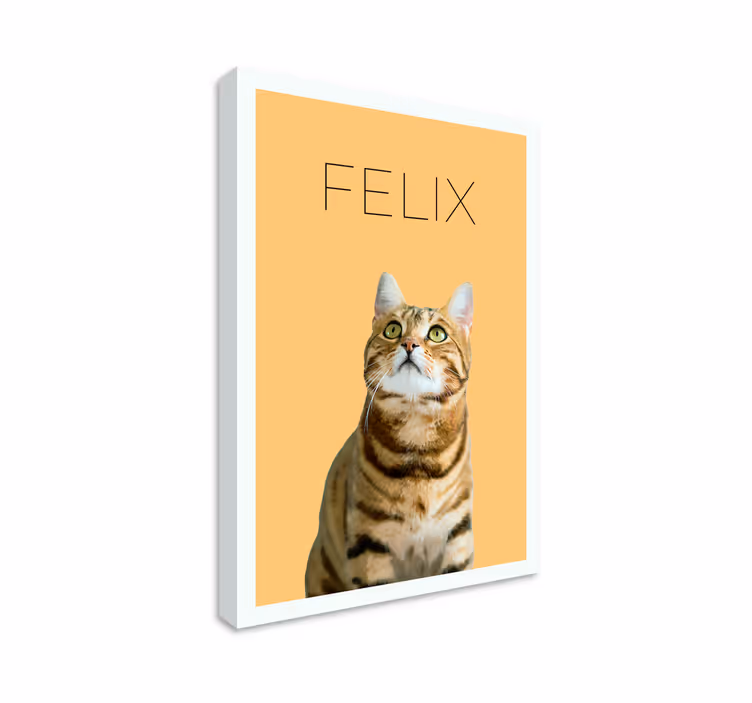 Tableau portrait animal de compagnie  - TenStickers