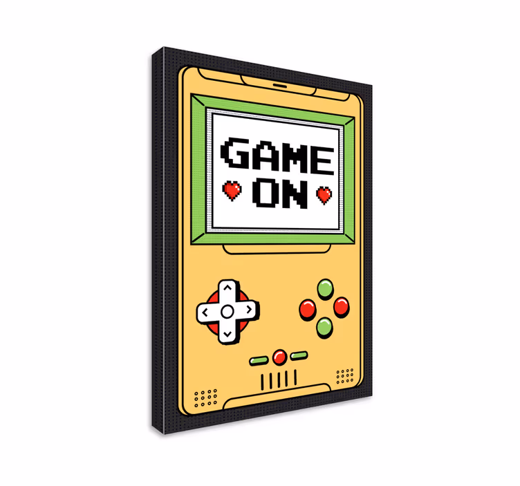 Cadre jeux vidéo jeu sur console - TenStickers