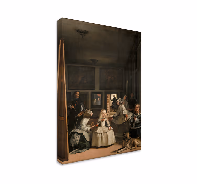 Tableau art Les Ménines de Vélasquez - TenStickers