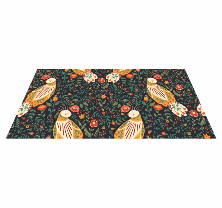 Tapis vinyle animal folklore polonais - TenStickers