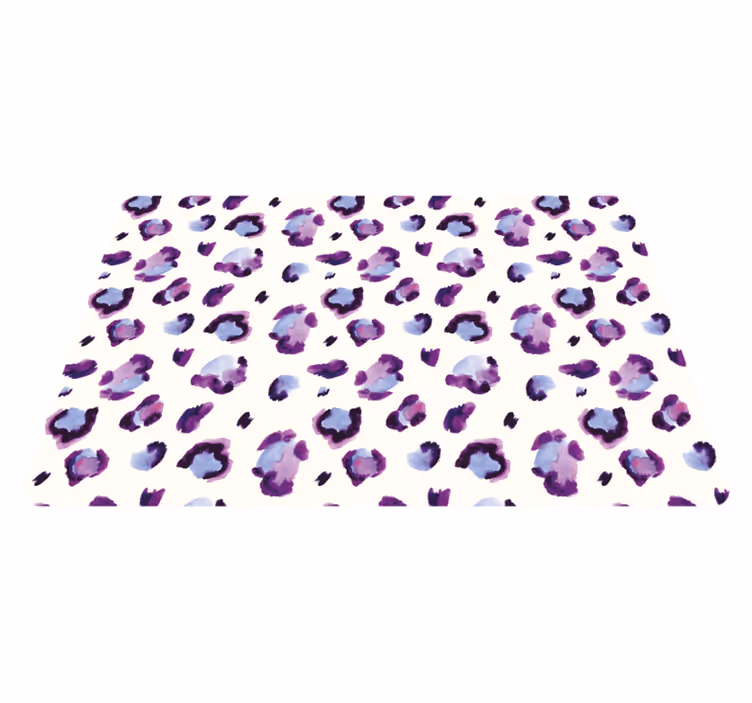 Tapis vinyle animal au design girly - TenStickers