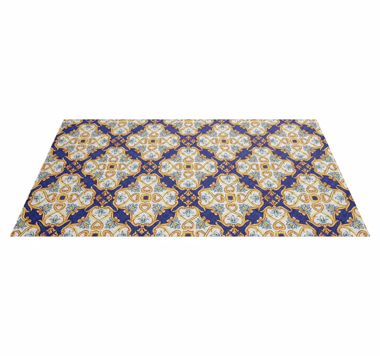 Tapis vinyle cuisine style méditerranéen regal - TenStickers