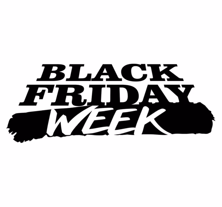 Tapis vinyle black friday semaine spéciale - TenStickers