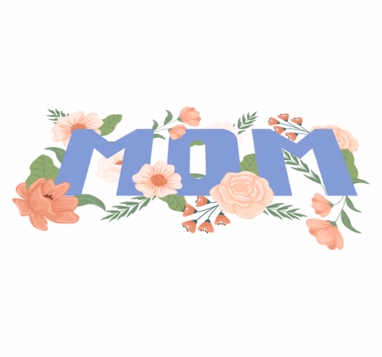 Tapis vinyle fleurs et plantes illustration florale - TenStickers
