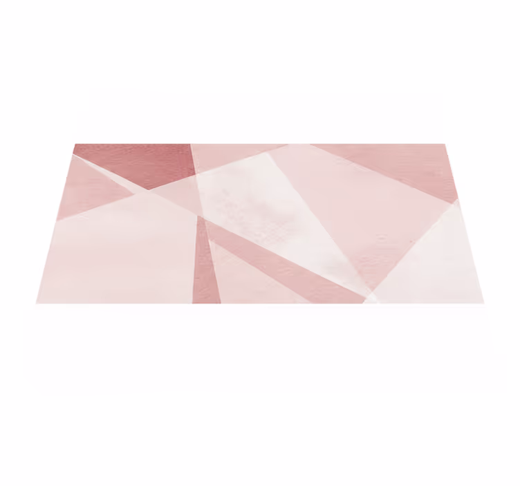 Tapis vinyles géométriques teal pastel - TenStickers