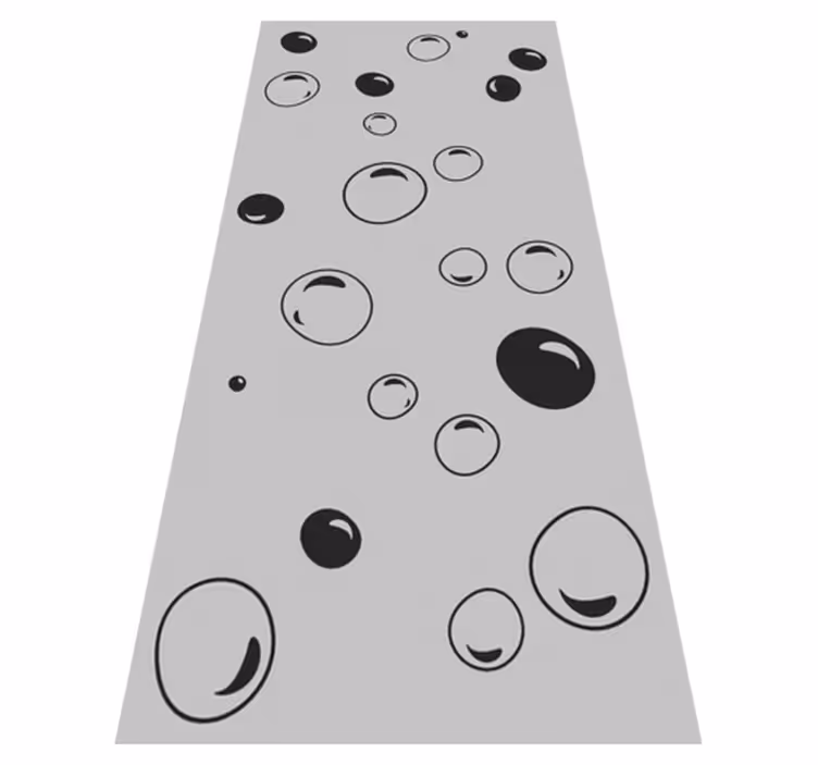Tapis vinyle salle de bain douche à bulles - TenStickers